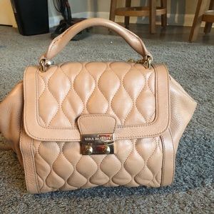 Vera Bradley Nude Leather Crossbody